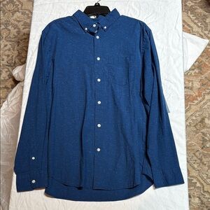 Old Navy Blue Casual Button Down Shirt